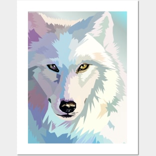 Wolf WPAP Posters and Art